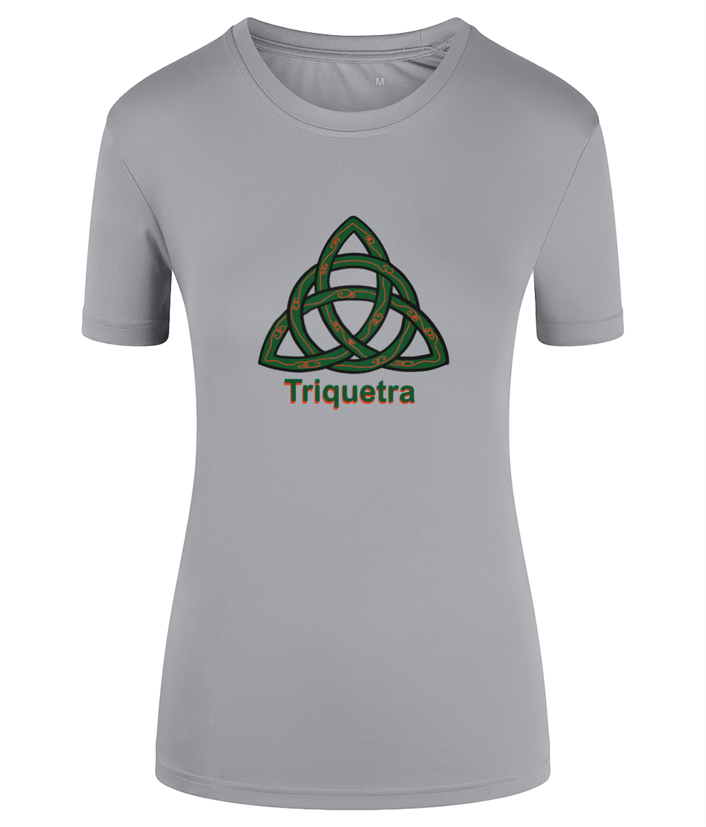 Women's Performance T Shirt - Triquetra